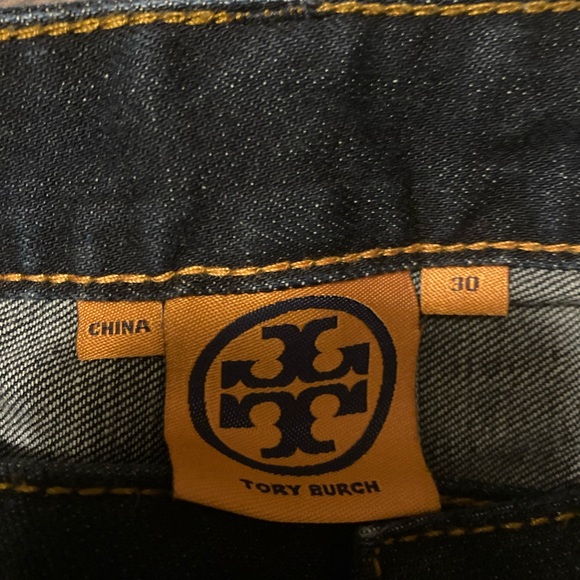 Tory Burch Straight Leg Jeans - Picture 3 of 5